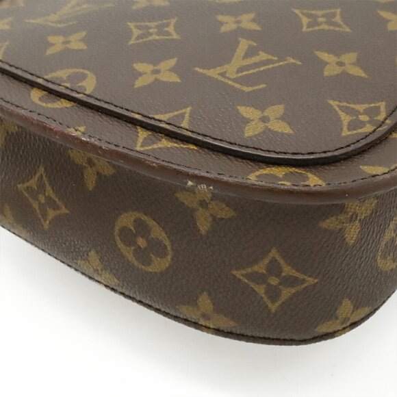LOUIS VUITTON Brown Monogram Pochette Shoulder Bag